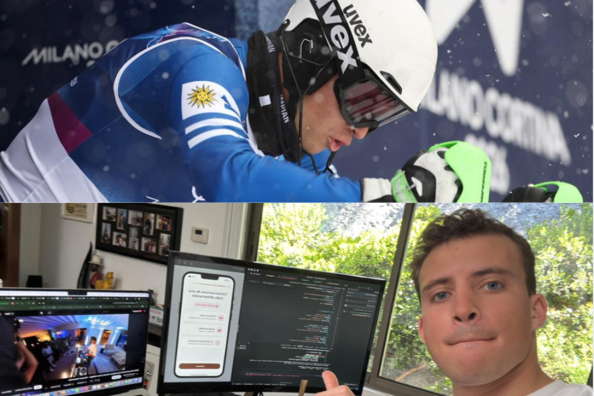 <p>El fundador de startups chileno-uruguayo que compitió en los JJOO de Invierno</p>