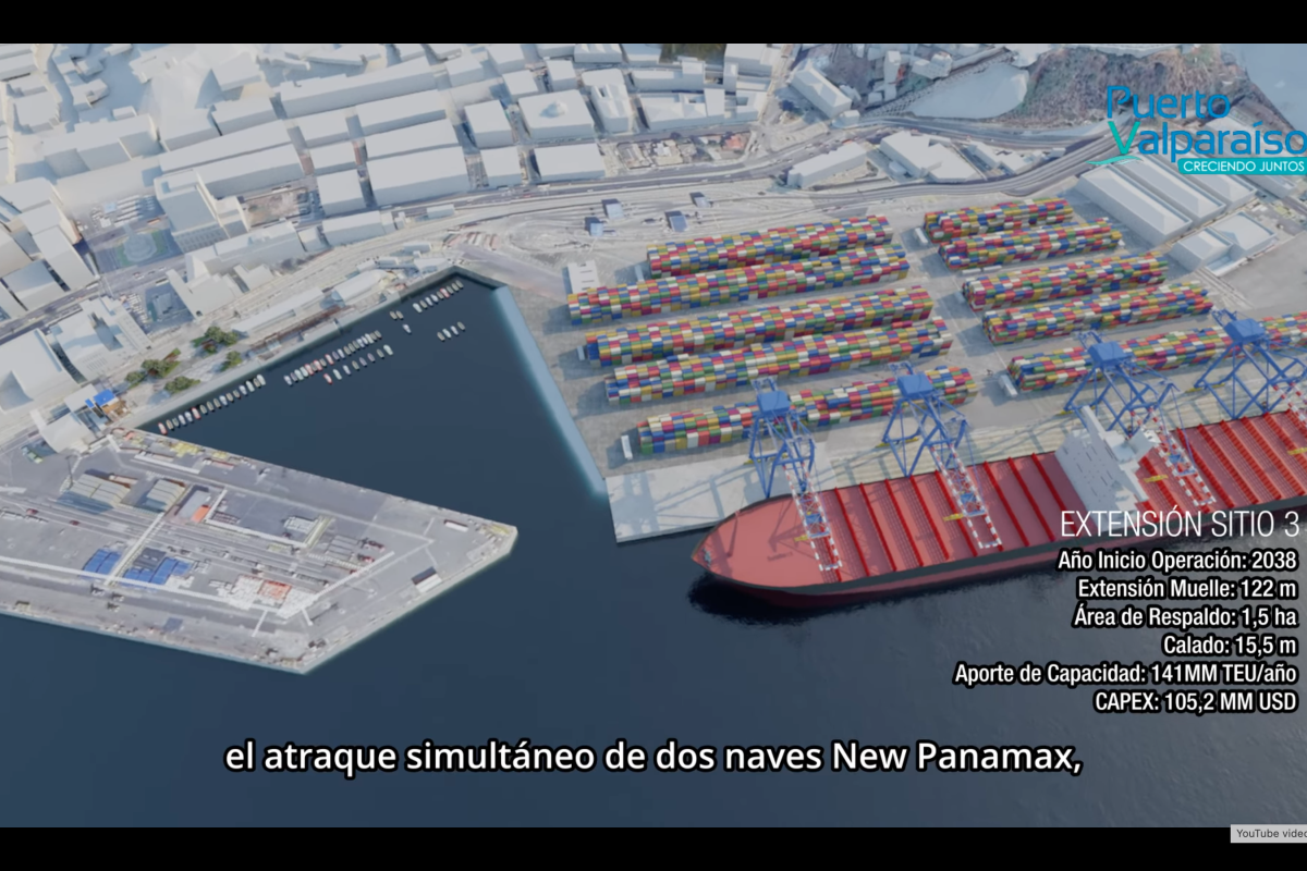 <p>Ampliación de Puerto de Valparaíso entra en fase clave y gremios prevén mejora competitiva</p>