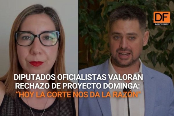 <p>Ahora en DF | Diputados oficialistas valoran rechazo de Proyecto Dominga: “Hoy la Corte nos da la razón”</p>