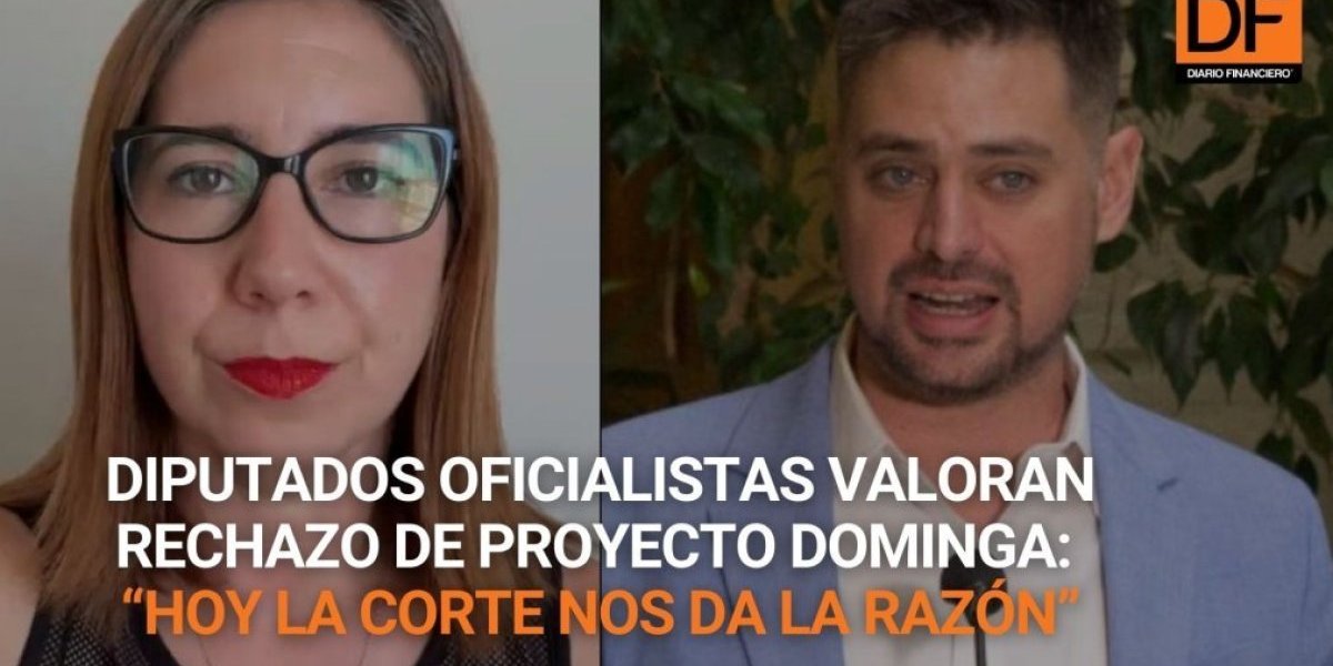 <p>Ahora en DF | Diputados oficialistas valoran rechazo de Proyecto Dominga: “Hoy la Corte nos da la razón”</p>