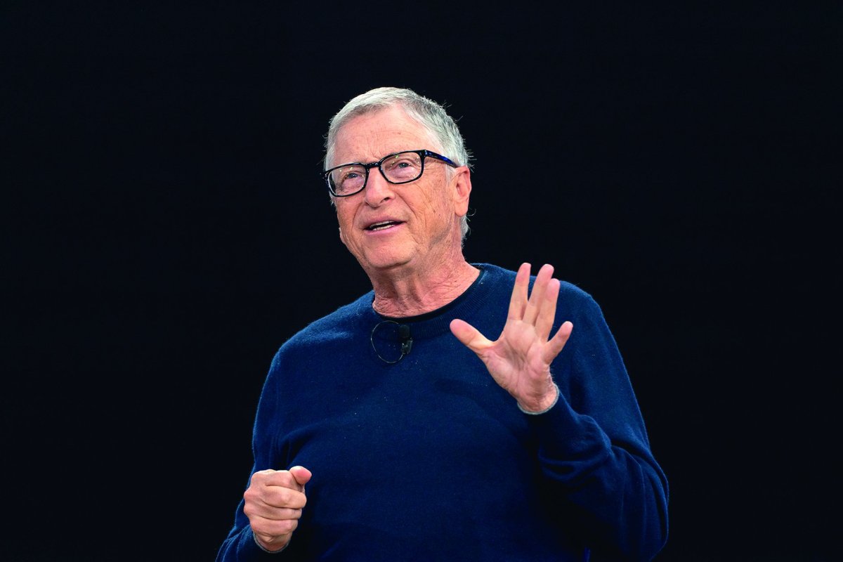 <p>Gates en la reunión del WEF en Davos, hace poco más de un mes. Foto: Bloomberg</p>