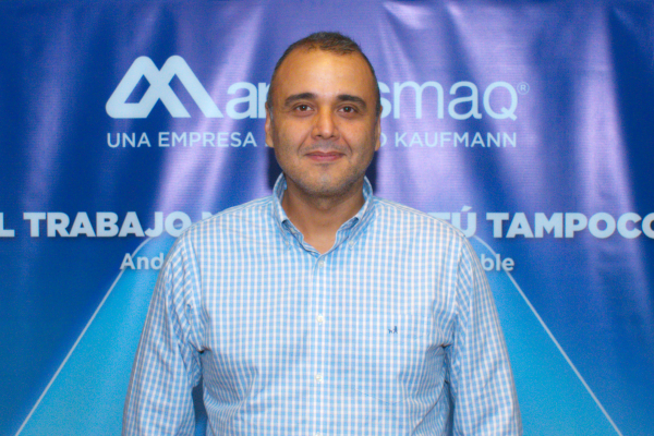 <p>Fran Benito, a cargo de Andes Maq.</p>