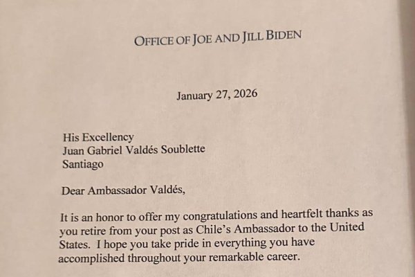 <p>Memorias de su paso por Washington y la carta de Joe Biden: el cierre de la gestión de Juan Gabriel Valdés como embajador de Chile en EEUU</p>