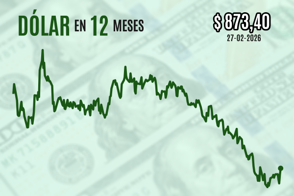 <p>Dólar cierra con nueva alza sobre $ 870 en medio de turbulencia gobal y es la mayor del mundo emergente por débiles cifras económicas de Chile</p>