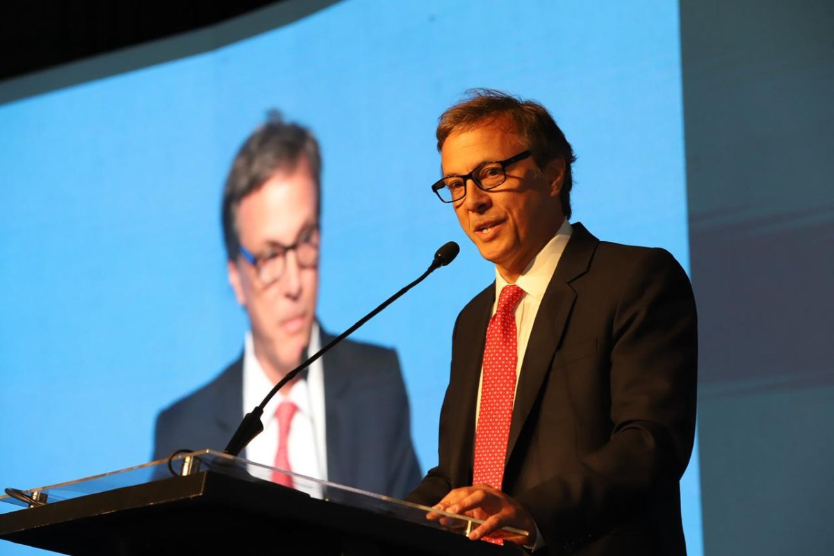 <p>El CEO de LarrainVial, Andrés Trivelli. Crédito foto: Julio Castro</p>