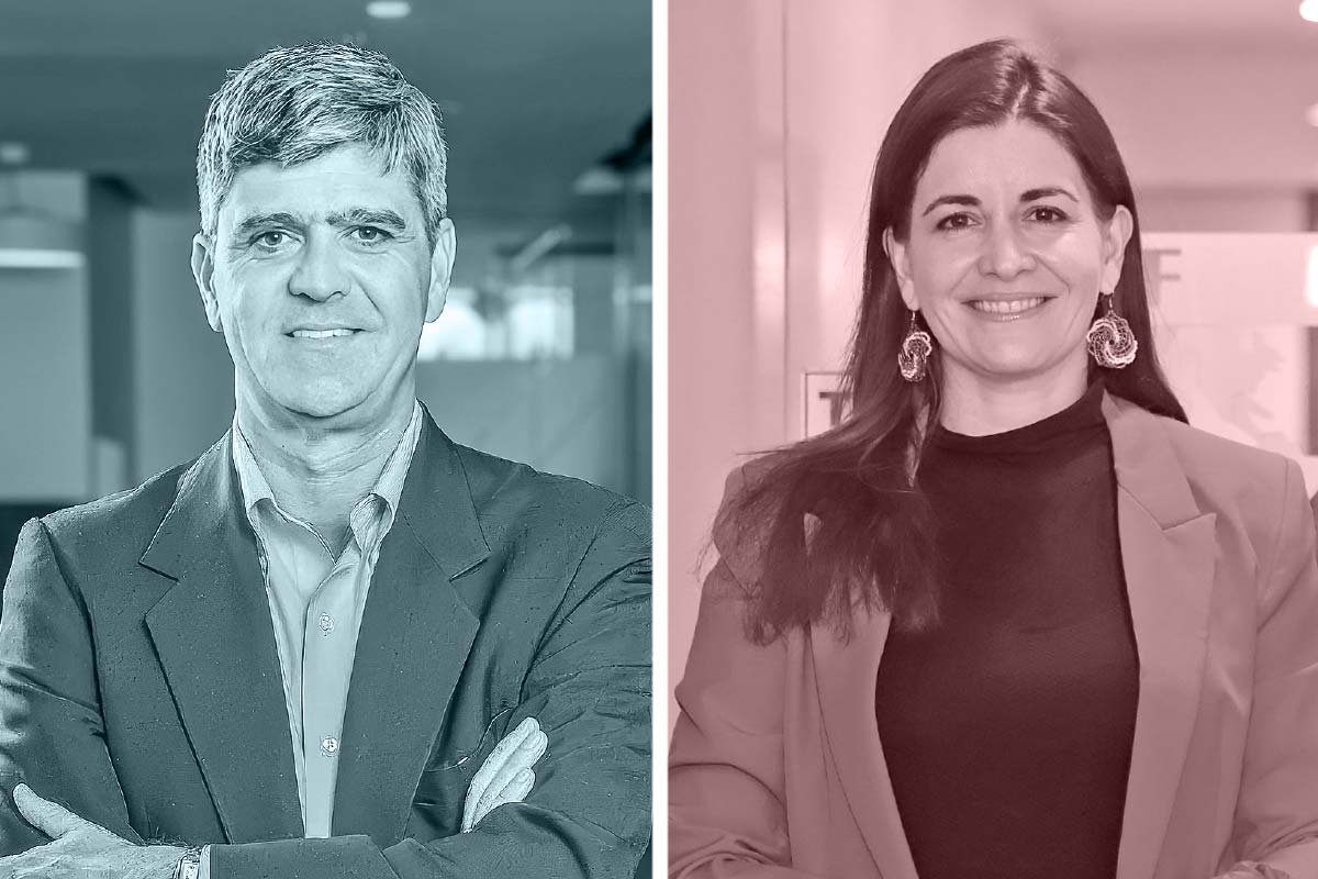 <p>El exgerente de planificación y desarrollo de AFP Habitat, León Fernández. La vicepresidenta ejecutiva de FIAP, Karol Fernández. Fotos: Julio Castro y Archivo </p>