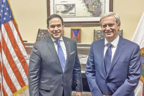 <p>Marco Rubio junto al Presidente electo, José Antonio Kast.</p>