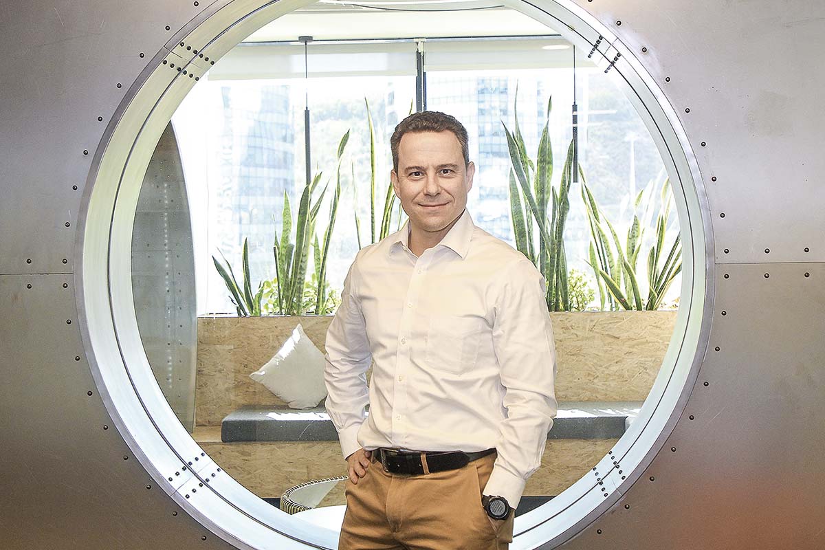 <p>Alan García, director ejecutivo de Sofofa Hub. Foto: Tamara Silva</p>