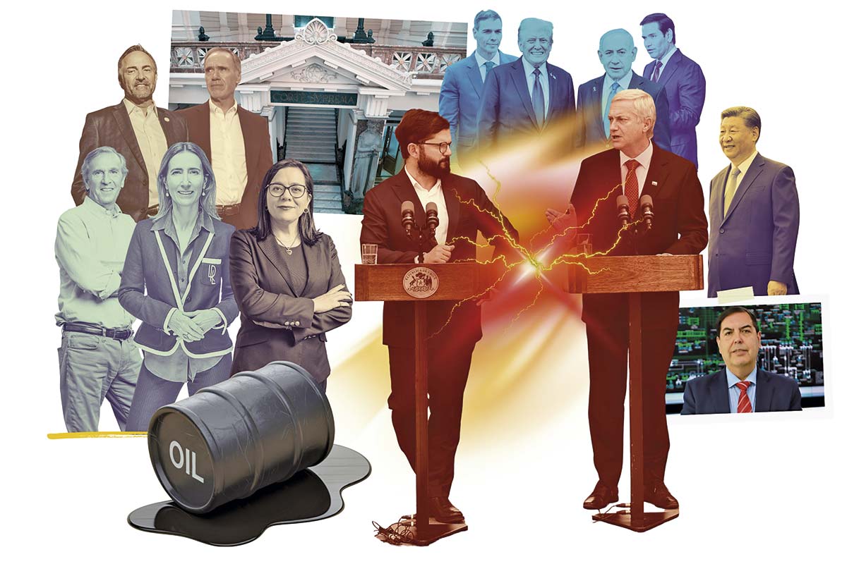 <p>El quiebre Kast-Boric, la alerta fiscal del CFA y cambios en Falabella marcaron la semana</p>