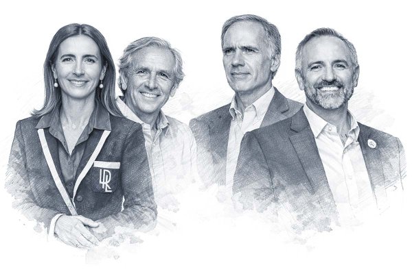 <p>Carolina Schmidt. Fernando de Peña. Enrique Ostalé. Andrés Roccatagliata. IMAGEN GENERADA CON IA</p>