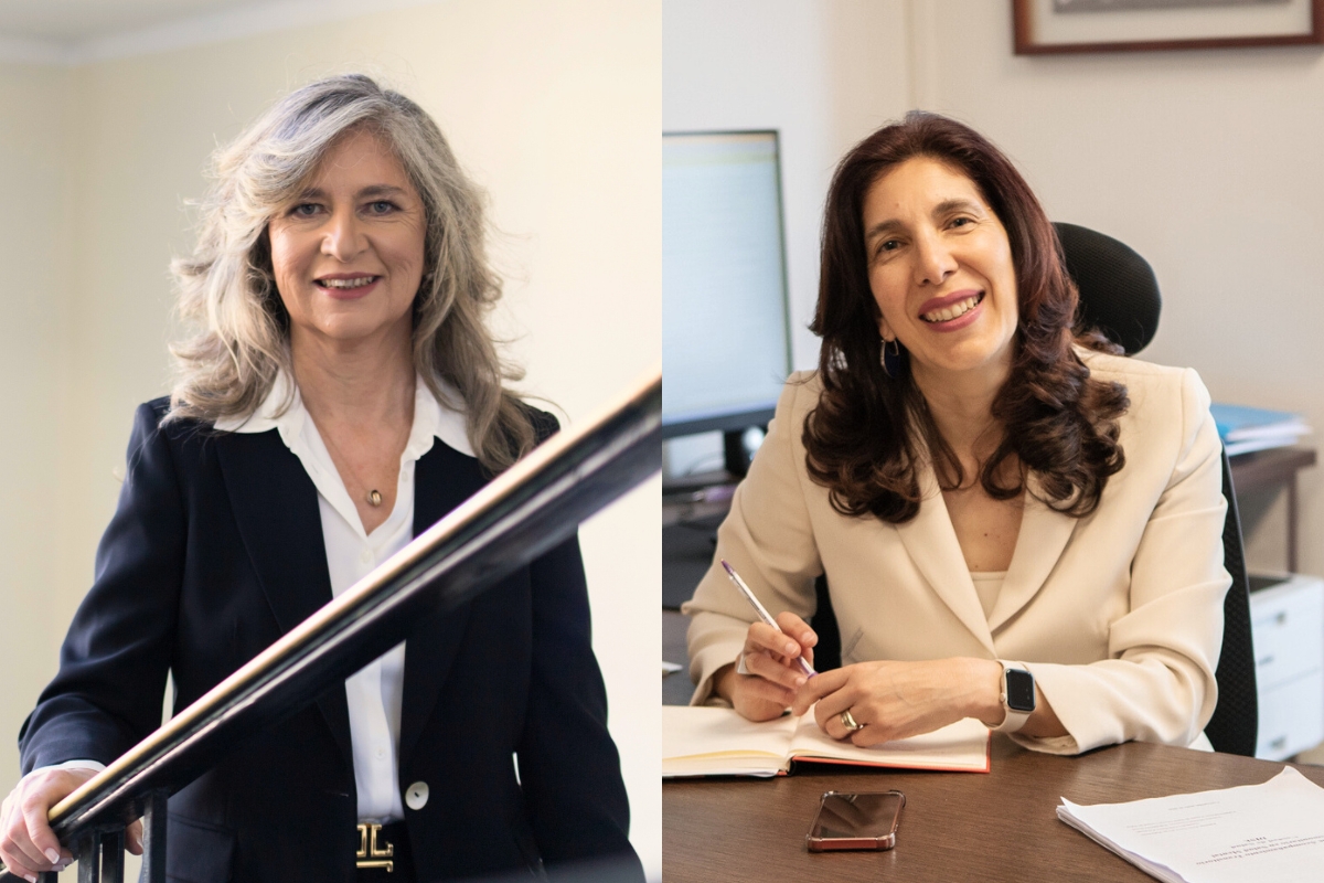 <p>Jacqueline Sepúlveda y Paulina Rincón: las candidatas que lideran la carrera por el sillón de la Universidad de Concepción</p>