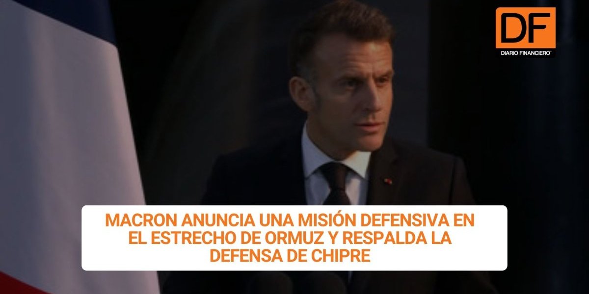 <p>Ahora en DF | Macron anuncia una misión defensiva en el estrecho de Ormuz y respalda la defensa de Chipre</p>
