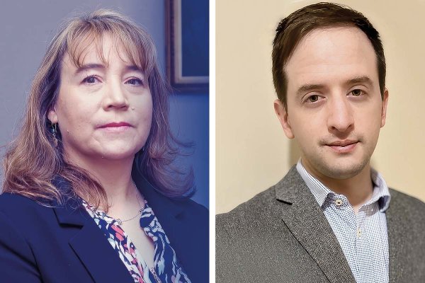 <p>Sonia Adriasola, próxima jefa del Departamento de Finanzas y Empresas Públicas de la Dipres. Diego Vivanco, futuro jefe del Subdepartamento de Ingresos Públicos de la repartición.</p>