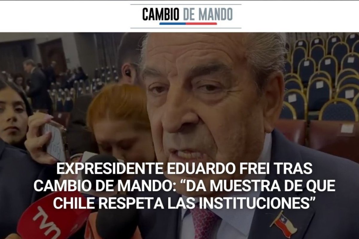 <p>Expresidente Frei tras cambio de mando: “Da muestra de que Chile respeta las instituciones”</p>