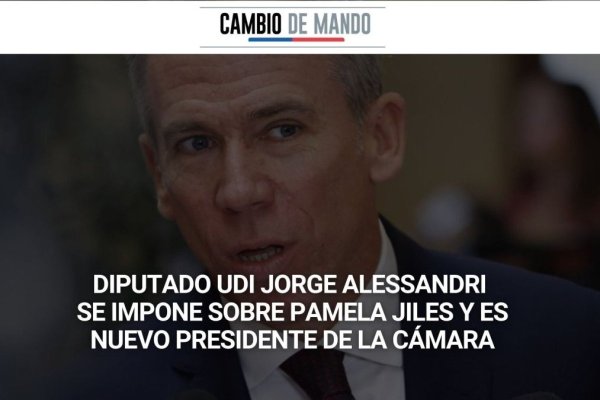 <p>Cambio de mando | Diputado UDI Jorge Alessandri es el nuevo presidente de la Cámara</p>