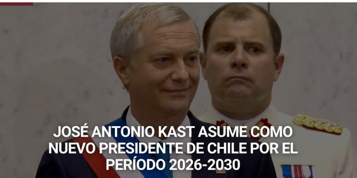 <p>Cambio de mando | José Antonio Kast asume como nuevo Presidente de Chile por el período 2026-2030</p>