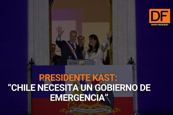 <p>Ahora en DF | Kast en su primer discurso como Presidente: “Chile necesita un Gobierno de emergencia”</p>