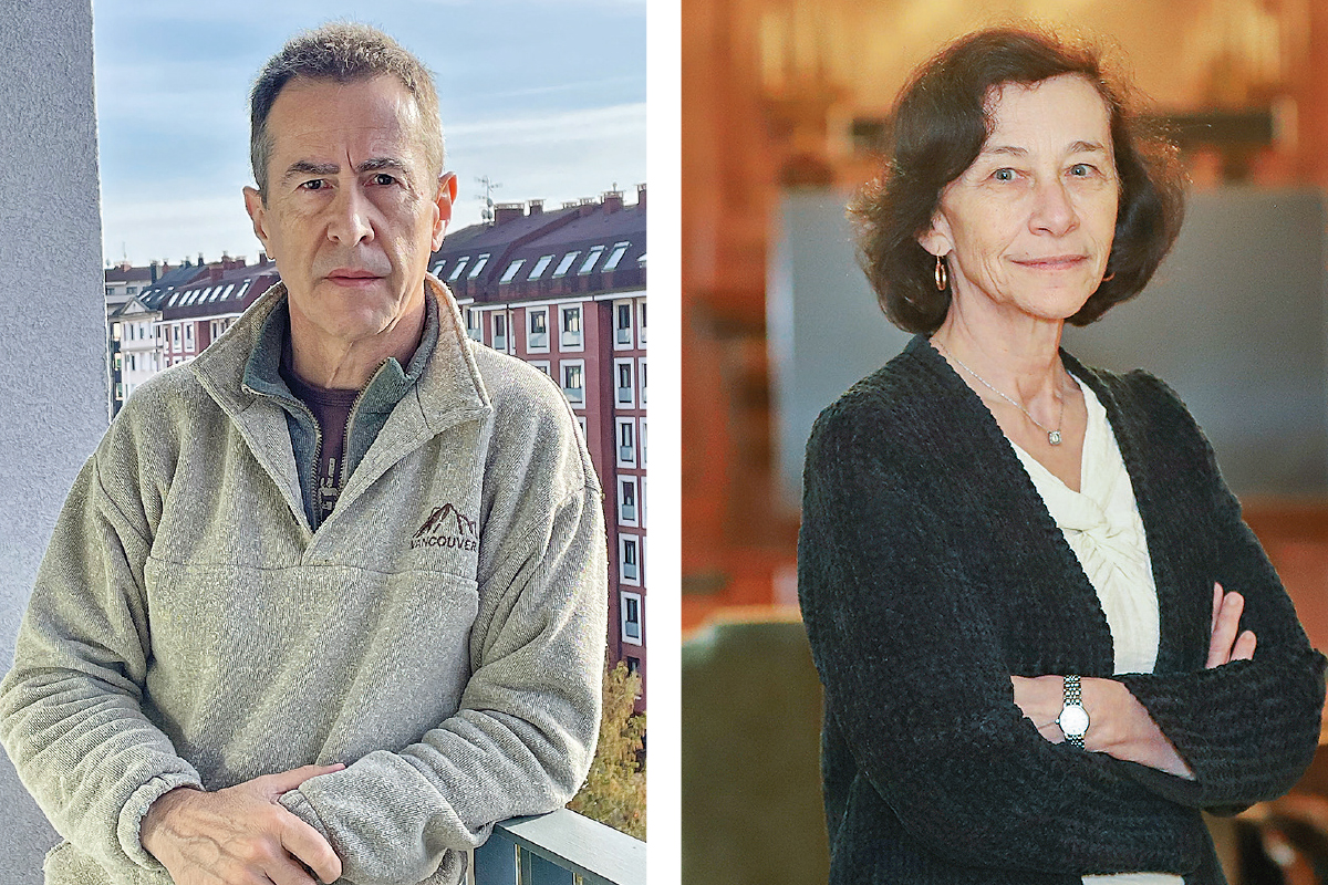 <p>Alejandro Fernández, gerente de estudios de Gemines. Rosanna Costa, presidenta del Banco Central. Fotos: Julio Castro y Archivo </p>