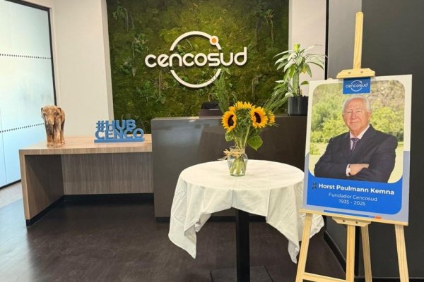 El libro con más de 1.000 mensajes con que los nietos de Horst Paulmann lo homenajearon