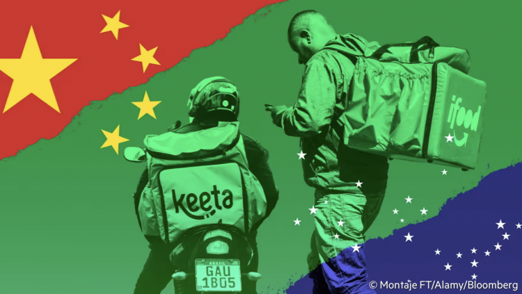 <p>China se une a la guerra de aplicaciones de delivery en Brasil</p>