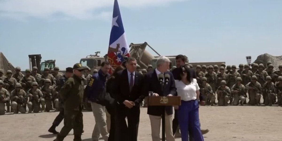 <p>Ahora en DF | Kast da inicio a construcción de zanja en frontera con Perú: “Vamos a recuperar la seguridad de nuestra nación”</p>