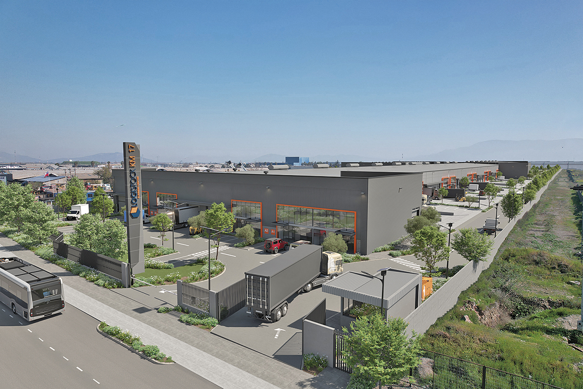 <p>Logistock Km.17, proyecto de bodegas en Lampa desarrollado por IRC Inmobiliaria: Nuevo formato de bodegas flexibles acompaña el crecimiento de empresas logísticas</p>