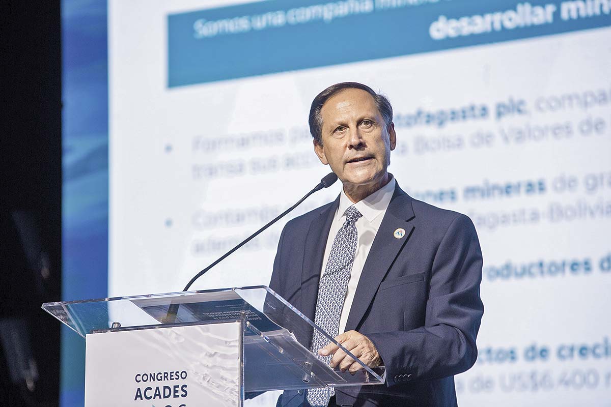 <p>Iván Arriagada, CEO de Antofagasta Minerals.</p>