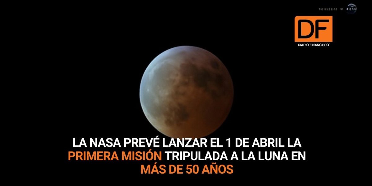 <p>Ahora en DF | La NASA prevé lanzar el 1 de abril la primera misión tripulada a la Luna en más de 50 años</p>