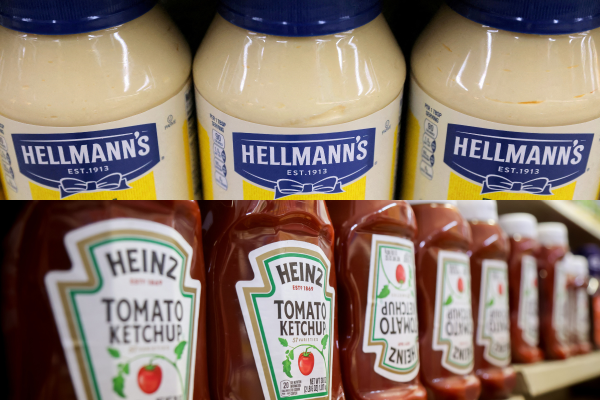 <p>Kraft Heinz y Unilever exploran una fusión en el sector alimentario que uniría el ketchup y la mayonesa</p>