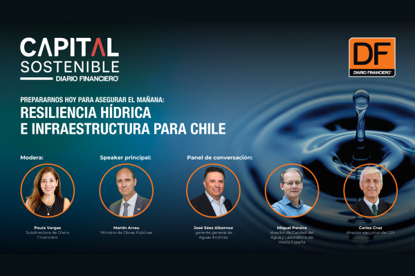 <p>DF Live | Prepararnos hoy para asegurar el mañana: resiliencia hídrica e infraestructura para Chile</p>