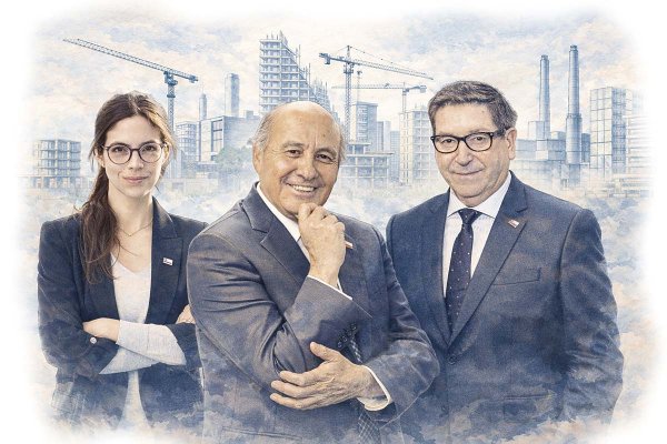 <p>Francisca Toledo, ministra de Medio Ambiente. Jorque Quiroz, ministro de Hacienda. Daniel Mas, biministro de Economía y Minería. IMAGEN TRATADA CON IA</p>