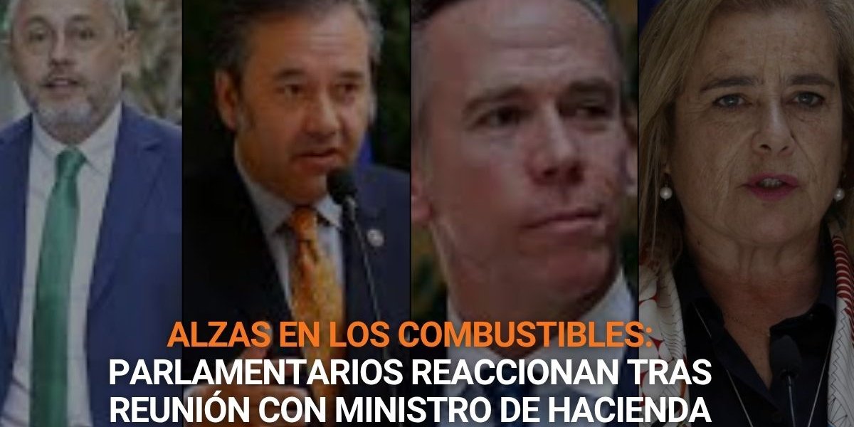 <p>Ahora en DF | Alzas en los combustibles: parlamentarios reaccionan tras reunión con ministro de Hacienda por cambios al Mepco</p>