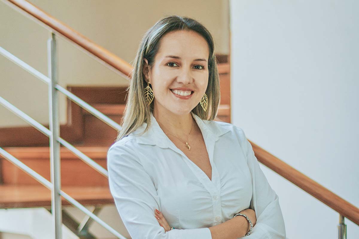 <p>Melissa Amado, CEO y cofundadora de Genius Mining AI.</p>