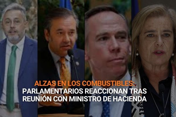 <p>Ahora en DF | Alzas en los combustibles: parlamentarios reaccionan tras reunión con ministro de Hacienda por cambios al Mepco</p>