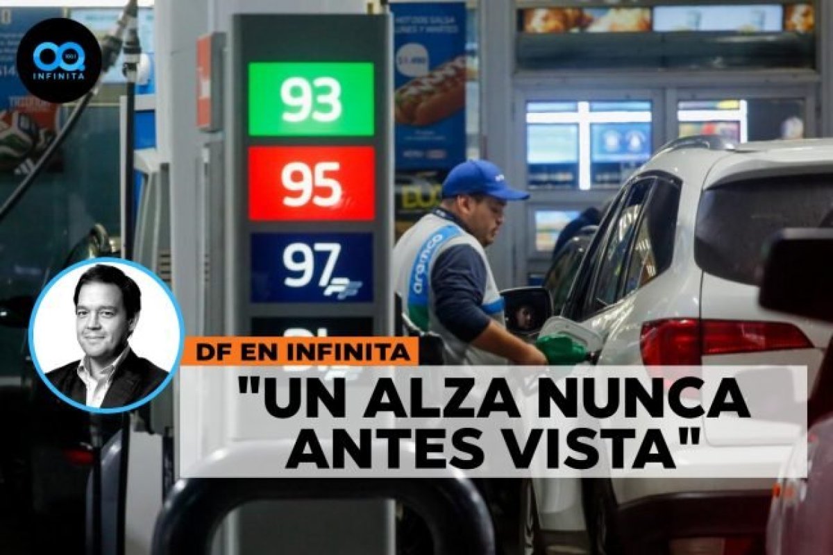 DF En Infinita | Chile enfrenta alza histórica en el precio de los combustibles