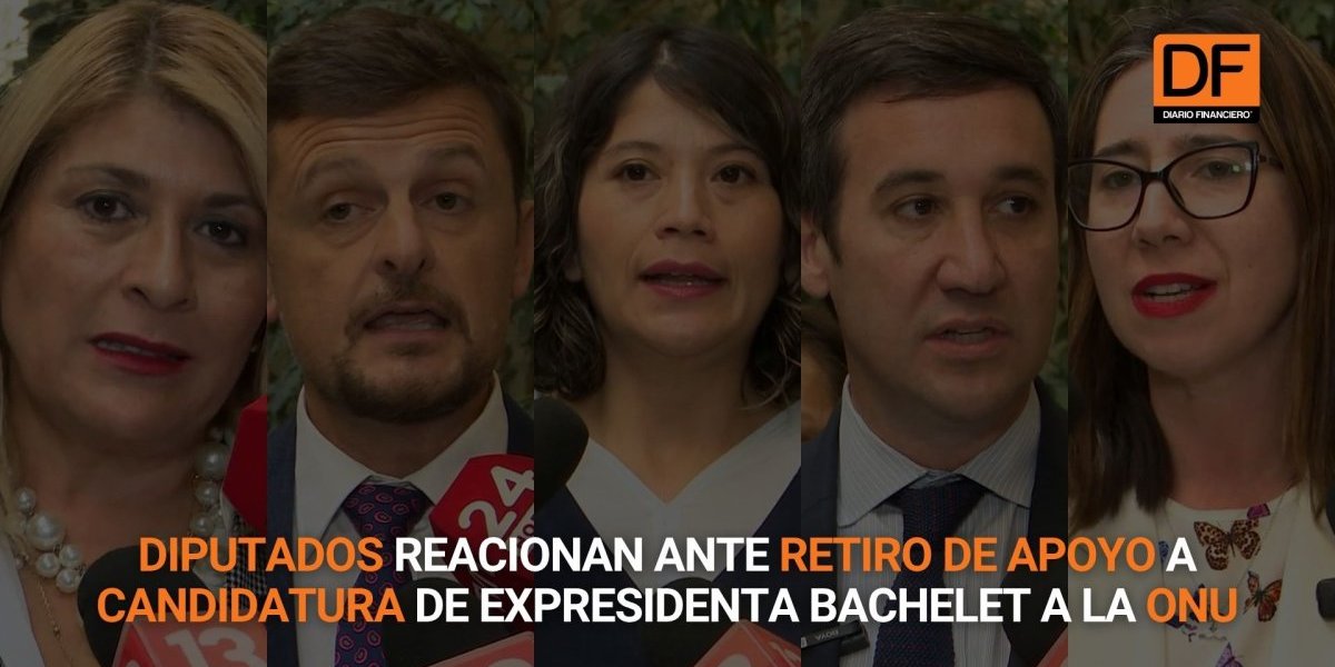 <p>Ahora en DF | Diputados reaccionan ante retiro de apoyo a candidatura de expresidenta Bachelet a la ONU</p>