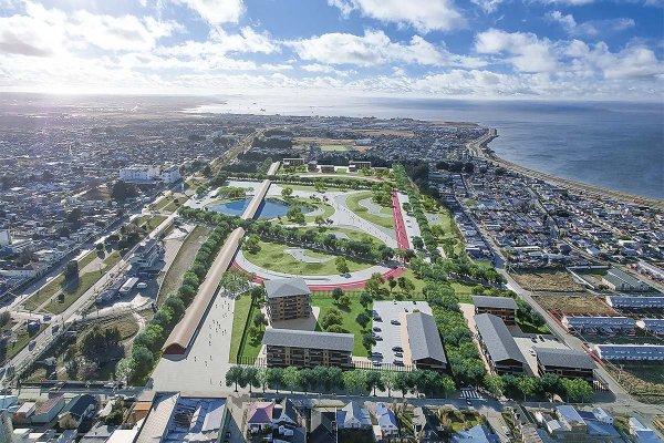 El proyecto del Serviu considera transformar el terreno en un parque urbano.