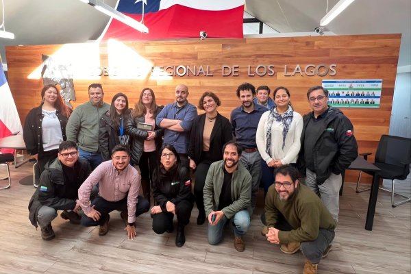 Equipo interdisciplinario detrás del desarrollo de Futuros Climáticos, junto a la División de Planificación y Desarrollo del Gobierno Regional de Los Lagos.