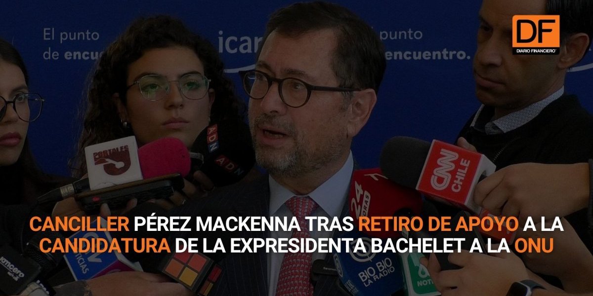 <p>Ahora en DF | Canciller por retiro de apoyo a la candidatura de Bachelet a la ONU: "Tiene que ver con el esfuerzo de apoyar algo que no es viable"</p>