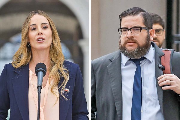 <p>Mara sedini, ministra Vocera de Gobierno. Cristián Valenzuela, director estratégico Comunicación y Contenidos de Presidencia. Fotos: Aton</p>
