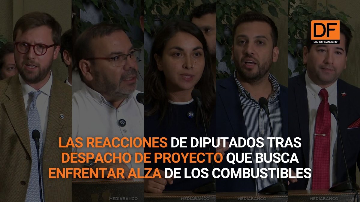 <p>Ahora en DF | Diputados reaccionan tras despacho de proyecto que busca enfrentar alza de los combustibles</p>