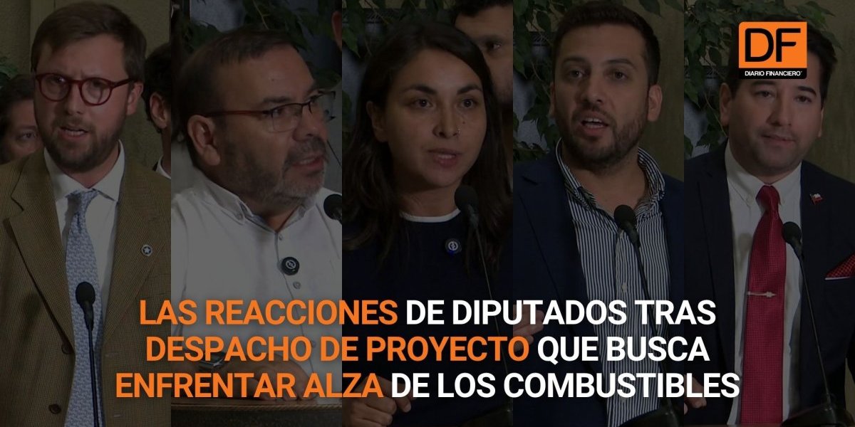 <p>Ahora en DF | Diputados reaccionan tras despacho de proyecto que busca enfrentar alza de los combustibles</p>