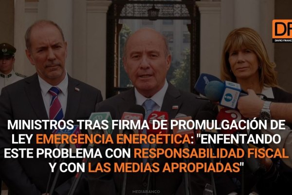 Ahora en DF | Ministros tras promulgación de ley Emergencia Energética: "Enfrentamos este problema con las medias apropiadas"