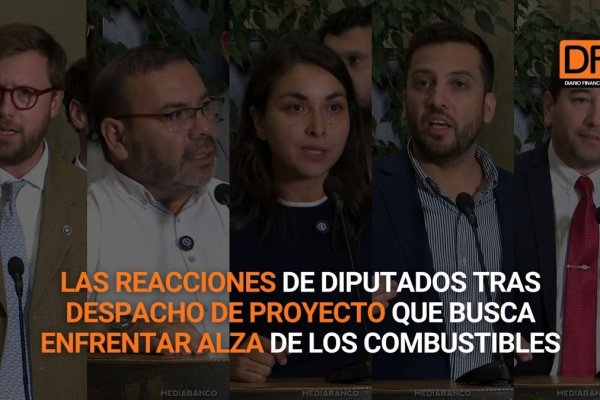 <p>Ahora en DF | Diputados reaccionan tras despacho de proyecto que busca enfrentar alza de los combustibles</p>
