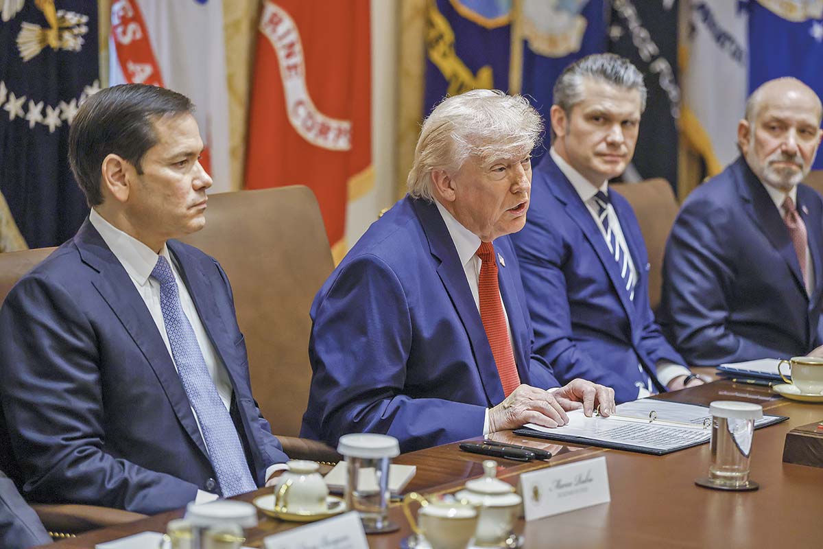 <p>Este jueves el Presidente de EEUU, Donald Trump, celebró una reunión de gabinete en la Casa Blanca.</p>