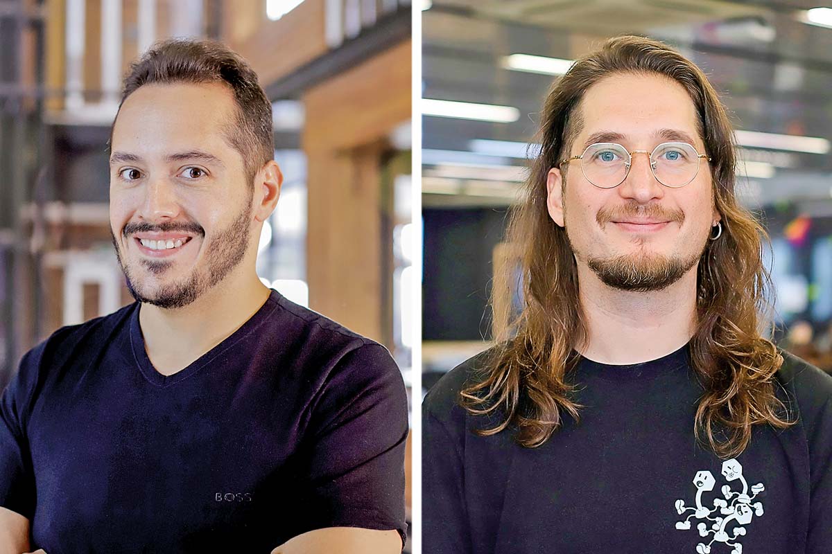<p>Caue Zortea (CEO) y Hans Pieringer (CSO y cofundador), de PhageLab.</p>
