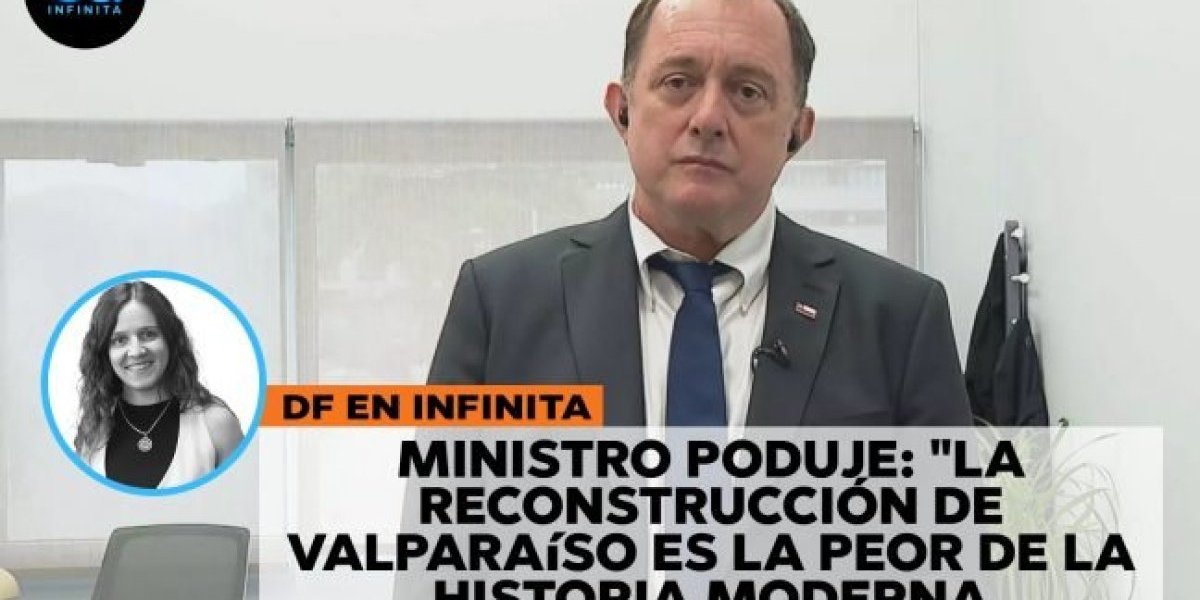 <p>DF en Infinita | Ministro Poduje alerta estrechez fiscal en Vivienda y cuestiona gestión en reconstrucción</p>