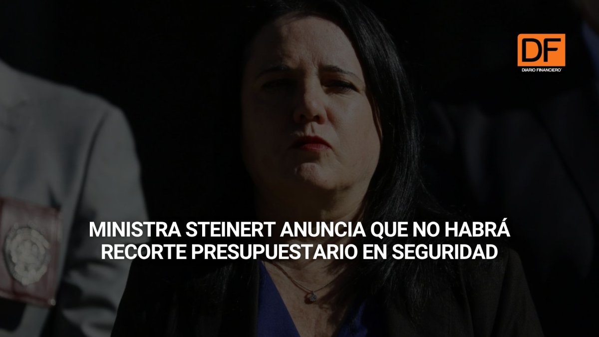 <p>Ahora en DF | Ministra Steinert anuncia que no habrá recorte presupuestario en seguridad</p>