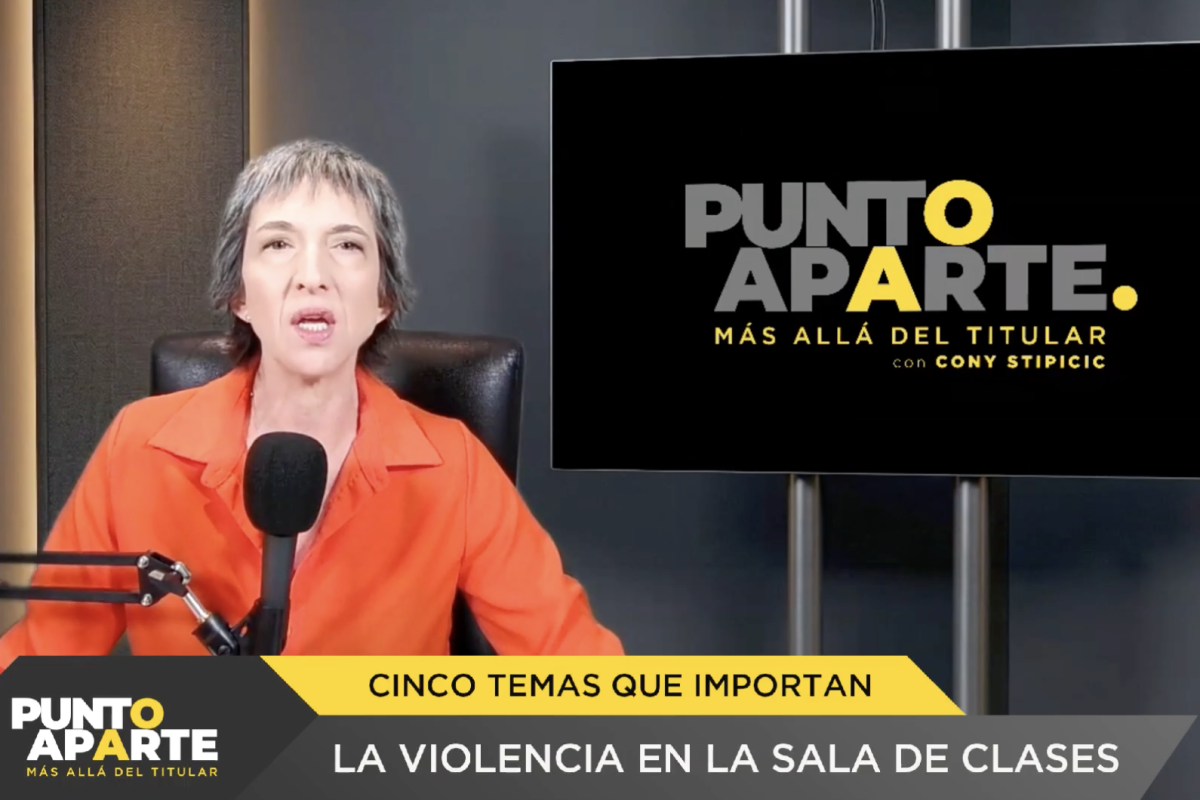 <p>Punto Aparte | La violencia en la sala de clases</p>