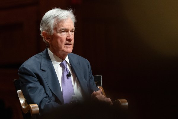 <p>Jerome Powell participó este lunes de un evento en la Universidad de Harvard. </p>